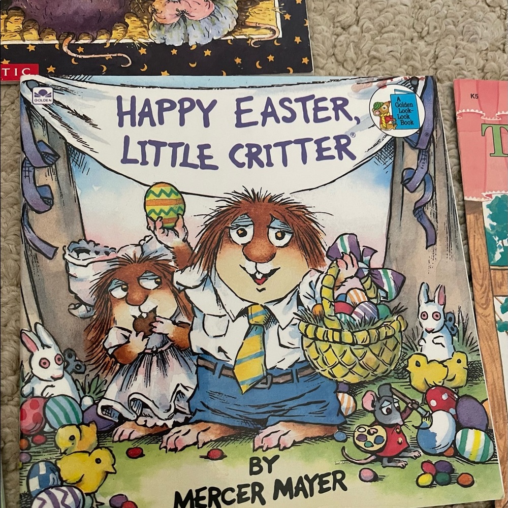 Children’s Kid Book Bundle Lot of 8 Easter Halloween - Picture 7 of 9